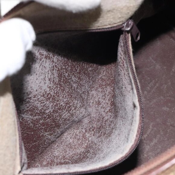 Burberrys Nova Check Boston Bag PVC Beige Auth - Picture 13 of 16